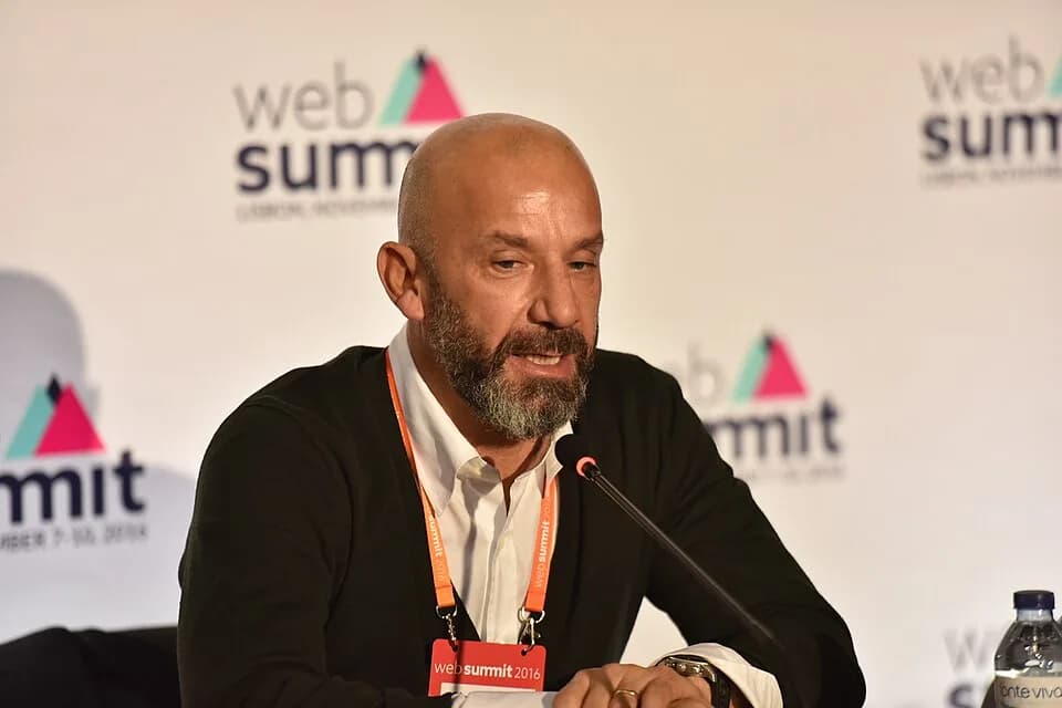 Gianluca Vialli - Gianluca Vialli - Web Summit 2016 - Press Conferences - Nov 9 - Day 2