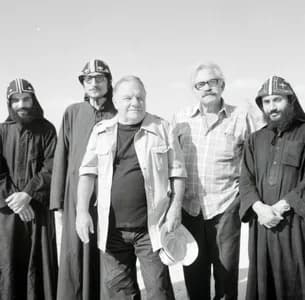 Lawrence Durrell - Lawrence Durell and Dimitri Papadimos in Egypt for the filming of "Spirit of Place", BBC