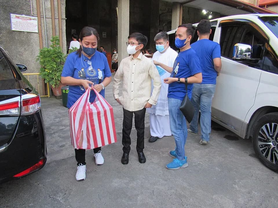 Carlo Acutis - Hermano Mayor Mackee Tengco Burgos  Carlo Acutis Baliwag Fiesta Patronales 2022 - Motorcade-Procession and Solemn Mass for Liturgical Reception of Pilgrim Carlo Acutis Reliquary (Baliua