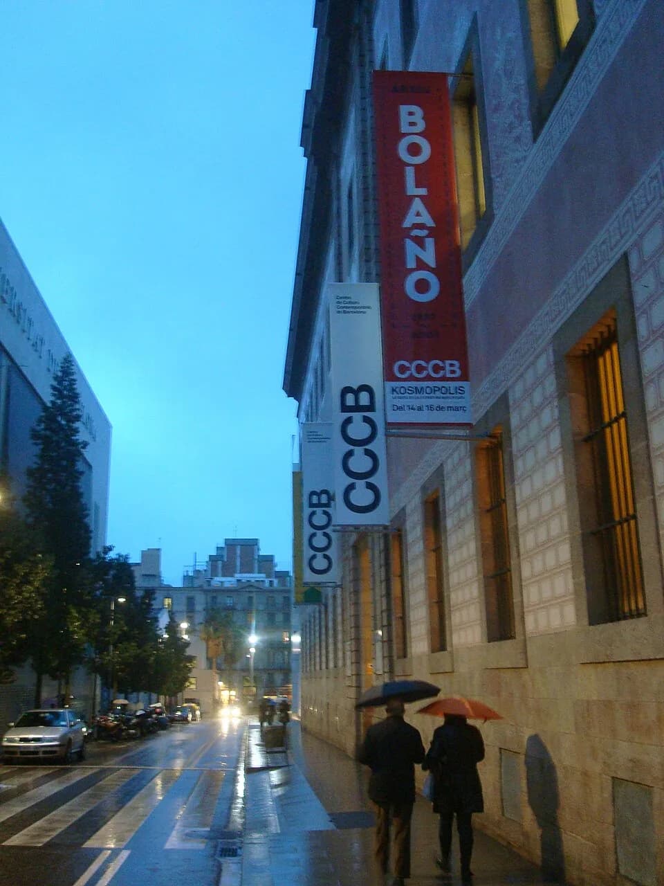 Roberto Bolaño - Inauguración de exposición Archivo Bolaño. 1977-2003 en el CCCB, Barcelona.
5 de marzo de 2013