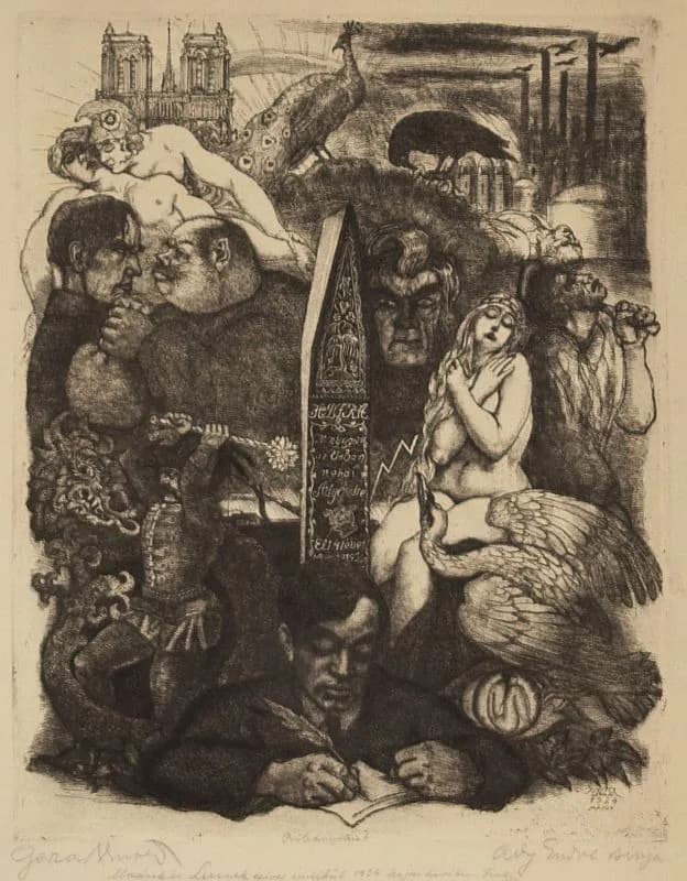 Endre Ady - Gara The Grave of Endre Ady 1924.jpg