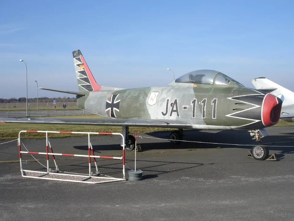 Erich Hartmann - Picture taken at Luftwaffenmuseum der Bundeswehr on Feb 18, 2007