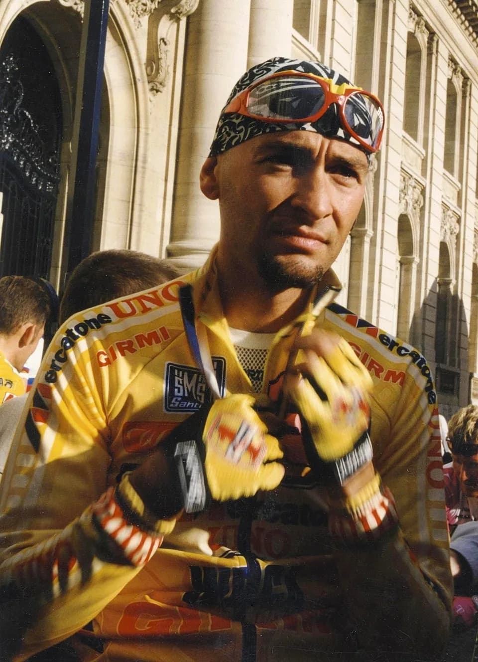 Marco Pantani - De Marco Pantani 1997 zu Lëtzebuerg.