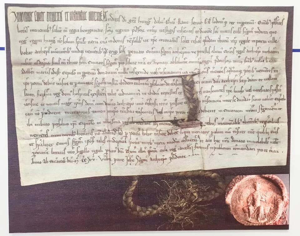 Andrew II of Hungary - Document_of Andrew II of Hungary mentioning_the_settlement_of Kokat (present day Sturovo) from_1215 (copy)label QS:Len,"Document_of Andrew II of Hungary mentioning_the_settlemen