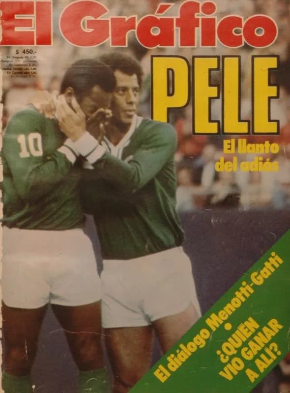 Carlos Alberto Torres - Pelé's farewell in Cosmos. In his side, Carlos Alberto Torres.