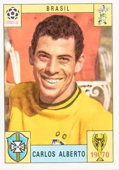 Carlos Alberto Torres - Carlos Alberto's sticker for the Panini México 70 sticker collection