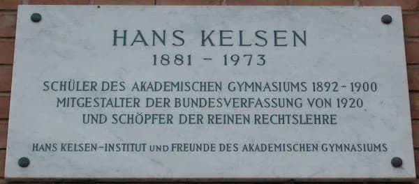 Hans Kelsen - Gedenktafel für Hans Kelsen am Wiener Akademiscchen Gymnasium
This media shows the protected monument with ObjektID 10448 in Austria. (Commons, de, Wikidata)
