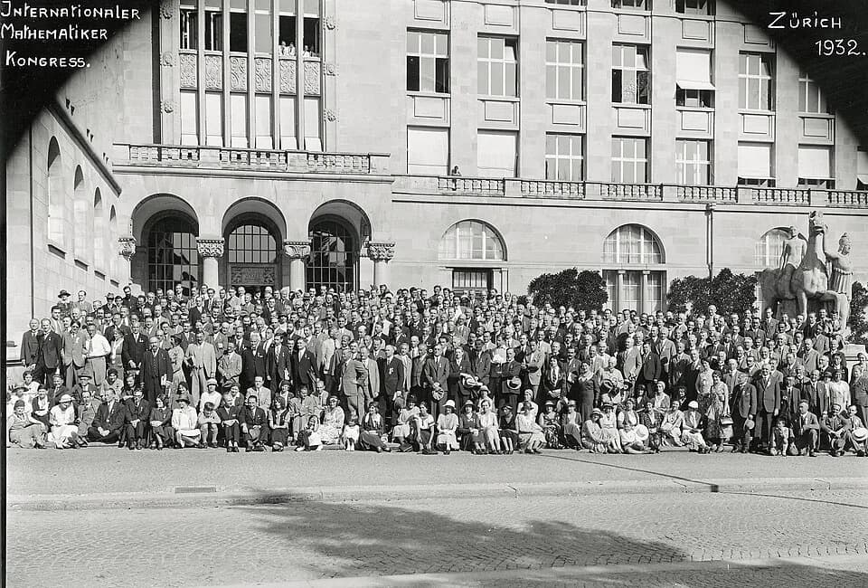 George Pólya - Internationaler Mathematikerkongress, Zürich 1932 – Gruppenbild