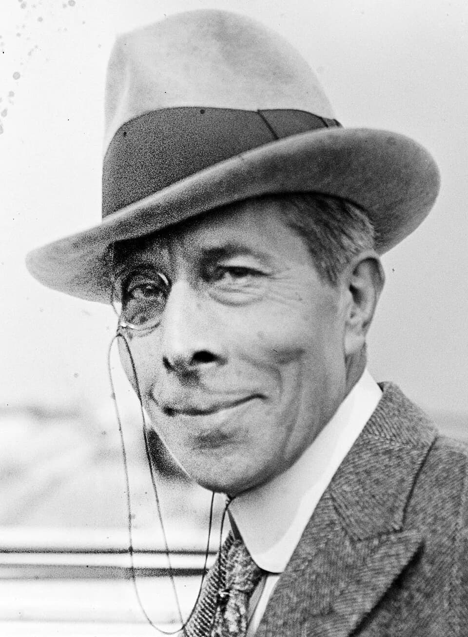 George Arliss - English actor, film producer, and playwright George Arliss (1868-1946)