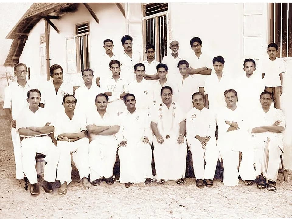Mohammed Rafi - Mohd Rafi during his visit at Thalassery, Kerala sometime around 1960
