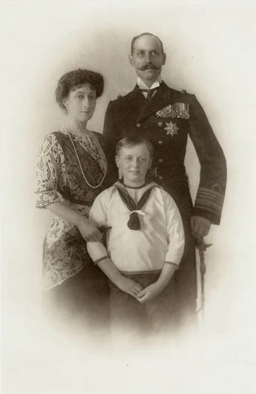 Maud of Wales - Queen Maud of Norway, king Haakon and Olav
