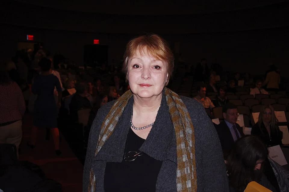 Dubravka Ugrešić - Dubravka Ugresic at the National Book Critics Circle Awards, where her book Karaoke Culture: Essays was nominated for the criticism award.