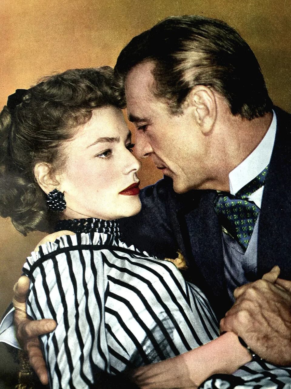 Michael Curtiz - Photo of Lauren Bacall and Gary Cooper from the film Bright Leaf (1950).