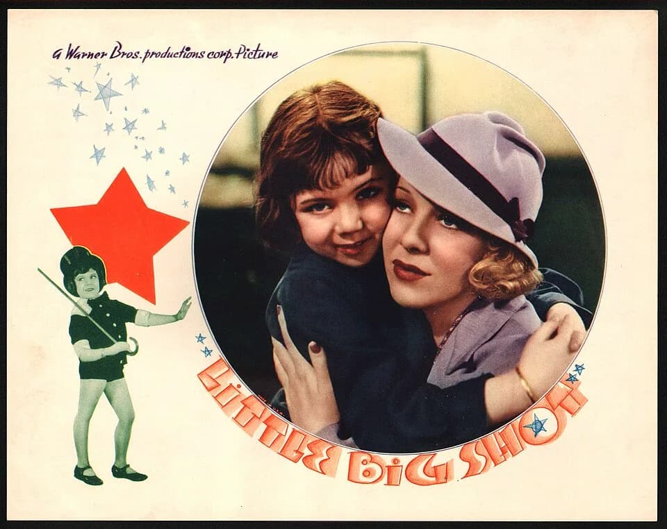 Michael Curtiz - Lobby card for the 1935 film Little Big Shot.