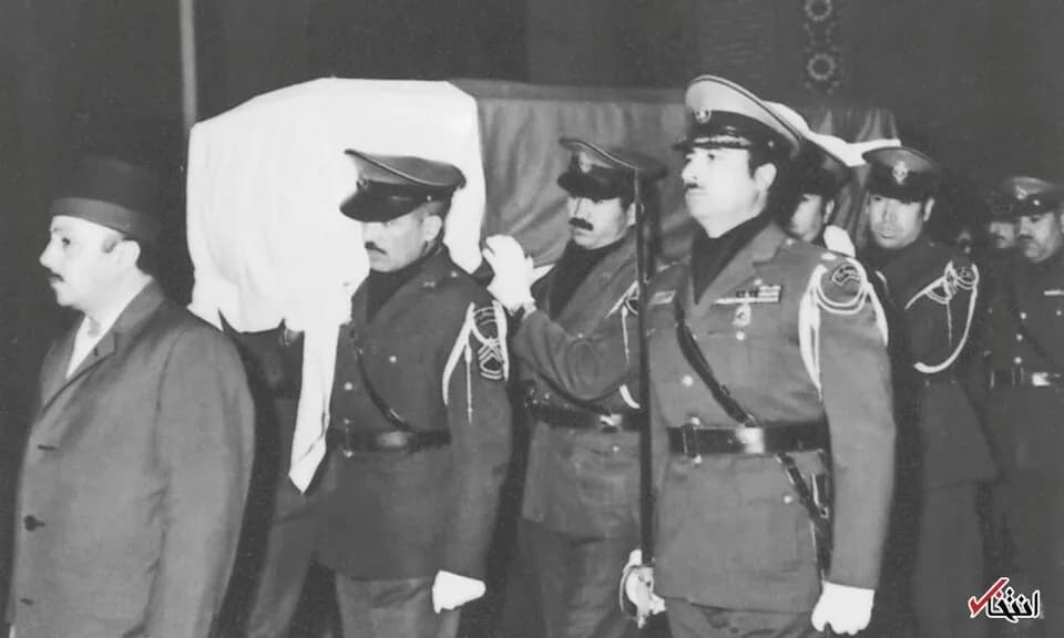 Iskandar Ali Mirza - Iskandar Mirza, 1st President of Pakistan state funeral in Tehran