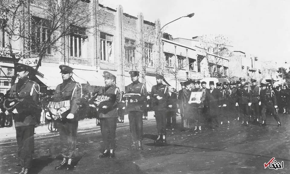 Iskandar Ali Mirza - Iskandar Mirza, 1st President of Pakistan state funeral in Tehran