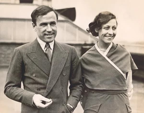 Amy Johnson - Amy Johnson Original photograph taken by an employee of the British government.