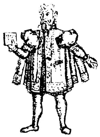 Eric XIV of Sweden - Facsimile of a pen drawing by Eric XIV of Sweden hand on the titlepage of a copy of Strabons De situ orbis