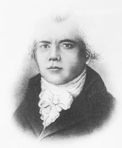 Johan Gadolin - Portrait of Johan Gadolin (1760–1852). Scanned from the book Johan Gadolin 1760–1852 in memoriam (published in 1910). Artist unknown but most probably born many years before 1852, so t