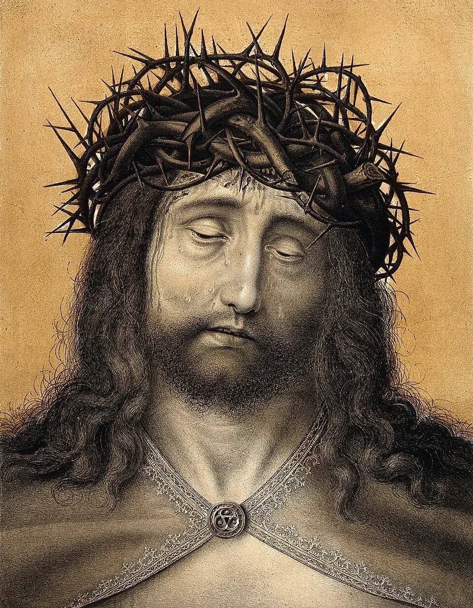 Hans Memling - Christ as the Man of Sorrows. Lithograph by N.J. Strixner, 1818, after H. Memlinc.

Iconographic Collections