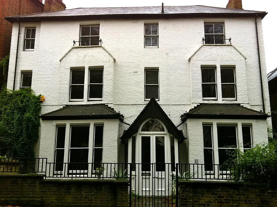 Graham Chapman - A house located at 89 Southwood Lane where Graham Chapman lived with his partner David Sherlock until his death.