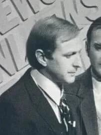 Graham Chapman - Publicity still of Graham Chapman (left) and Brian Doyle Murray on SNL Newsbreaks