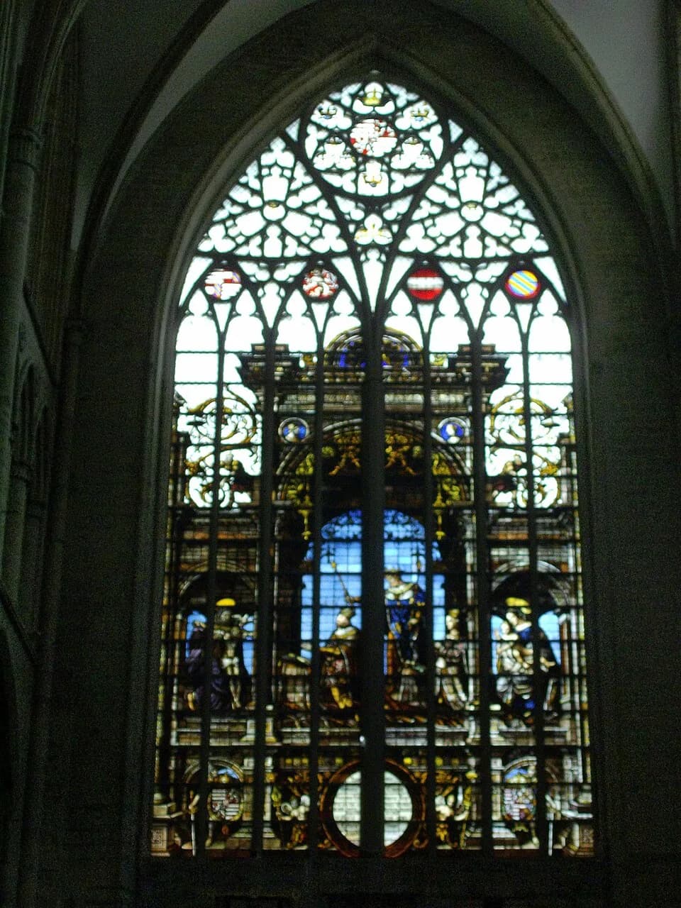 Louis II of Hungary - The St. Michael and St. Gudula Cathedral in Brussels (Belgium)