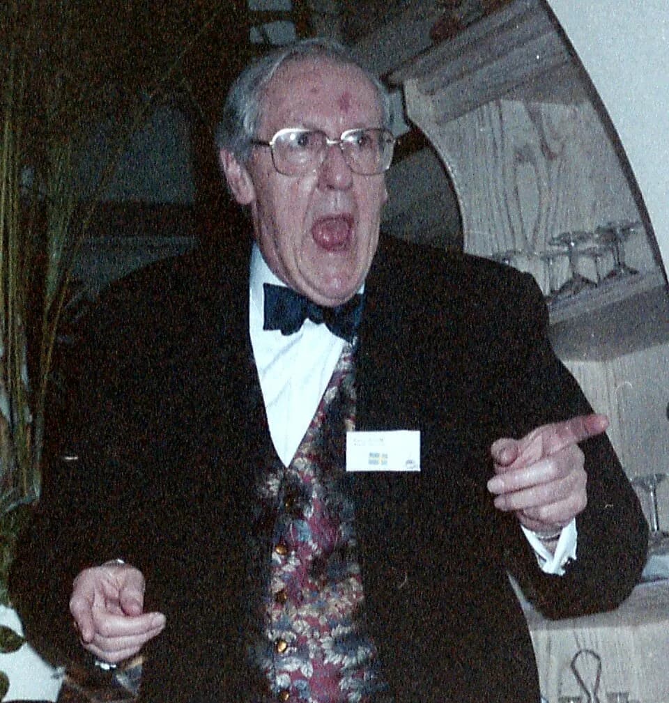Brian Aldiss - Brian Aldiss, science fiction writer, singing a song.