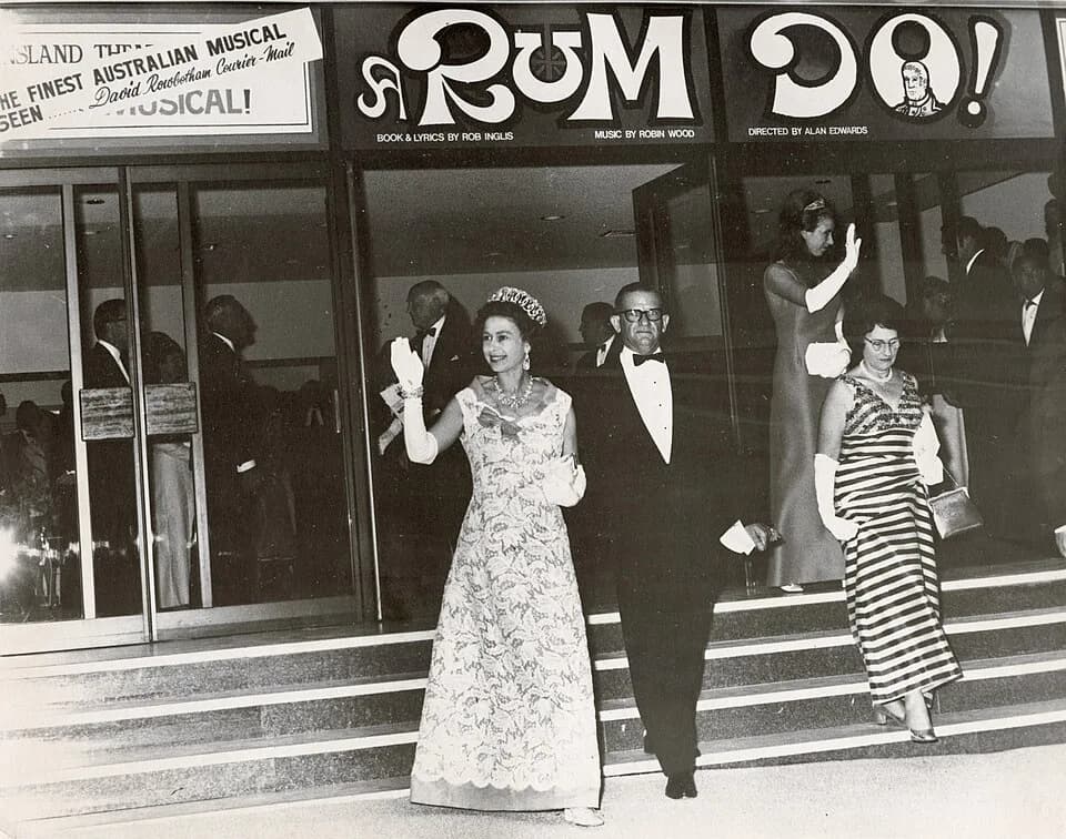 Princess Alice of Battenberg - Queen Elizabeth II returned with the Duke of Edinburgh and Princess Anne from 12 to 23 April 1970. Her duties included opening the Brisbane District Courts; an investitu