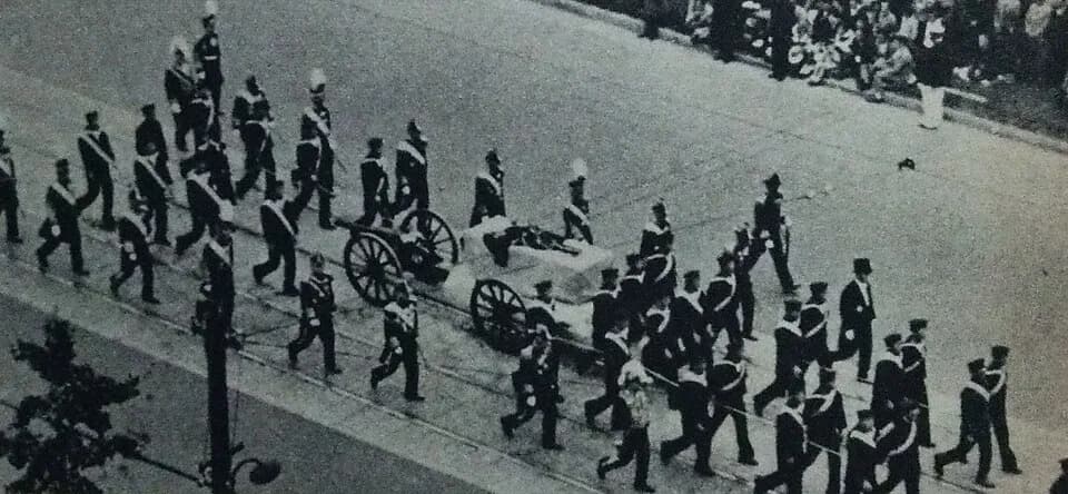 Tōgō Heihachirō - State funeral of Admiral Togo Heihachiro (June 5, 1934).