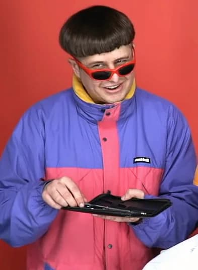 Oliver Tree - Screenshot from Oliver Tree on the Woody Show in February 2019