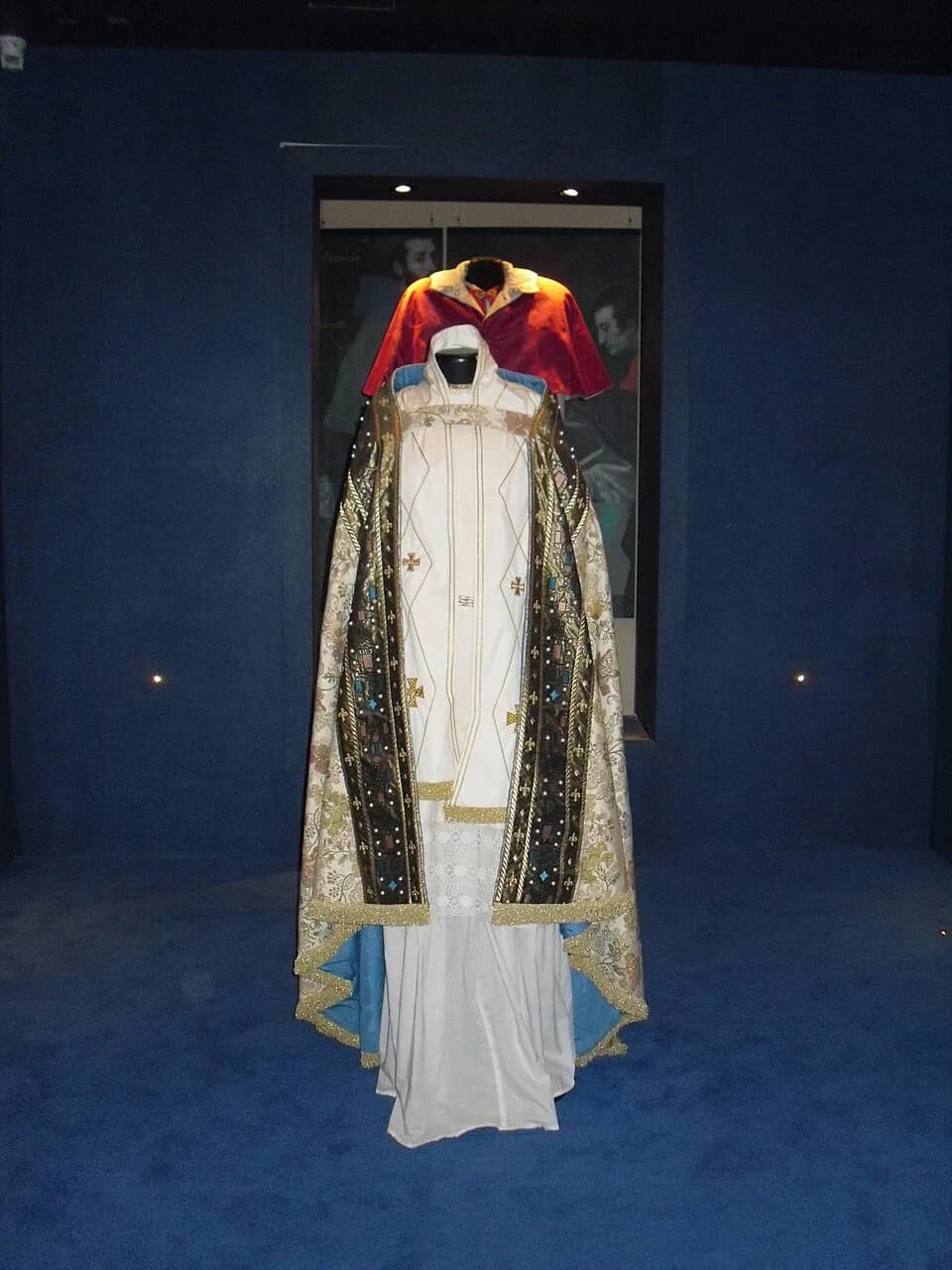 Paul III - vestito di papa paolo III quarta sala