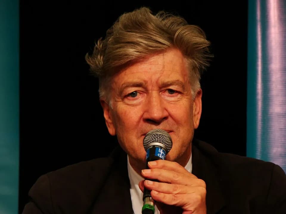 David Lynch - David Lynch durante palestra em São Paulo, SP