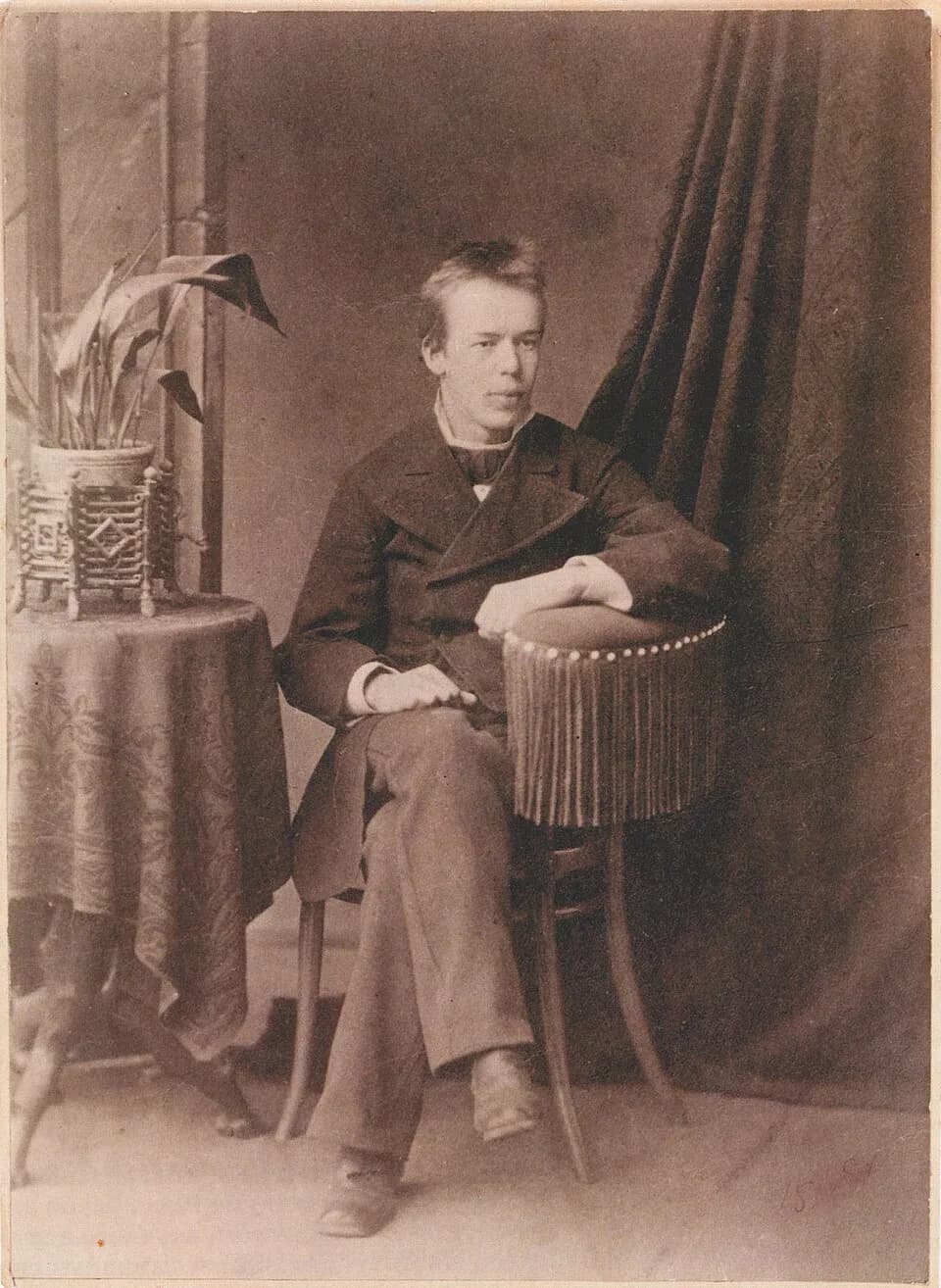 Alexander Stepanovich Popov - Alexander Popov portrait
