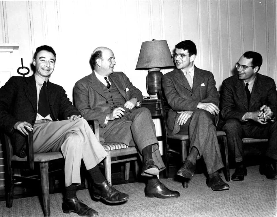 Robert Oppenheimer - Notable persons at Oak Ridge

For more information or additional images, please contact 202-586-5251.