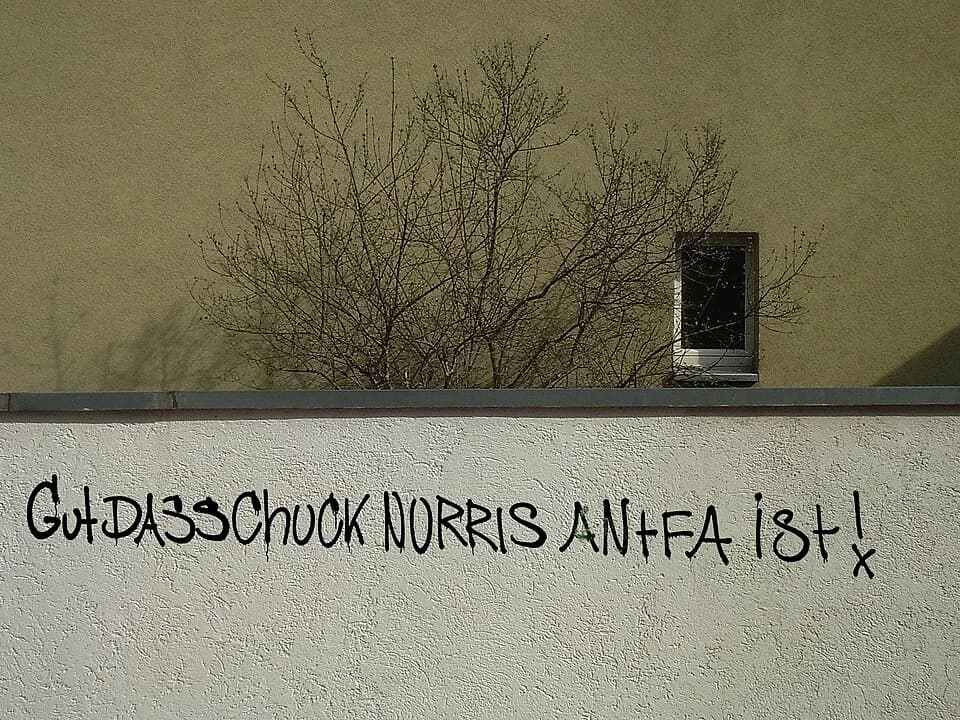 Chuck Norris - chuck norris antifascist