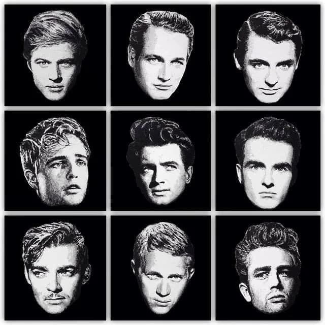 Paul Newman - Havi Schanz celebrates the Golden Age of cinema with striking portraits of Robert Redford, Paul Newman, Cary Grant, Marlon Brando, Rock Hudson, Montgomery Clift, Clark Gable, Steve McQue