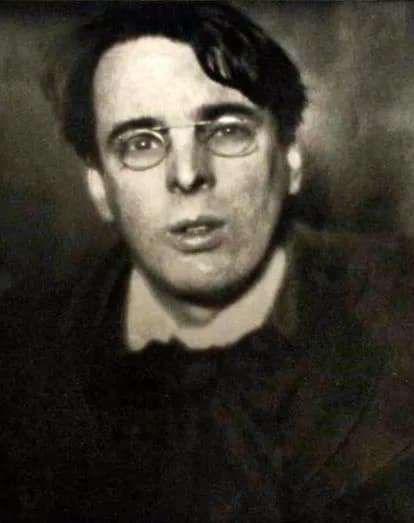 William Butler Yeats - A photograph of William Butler Yeats on 24 January 1908