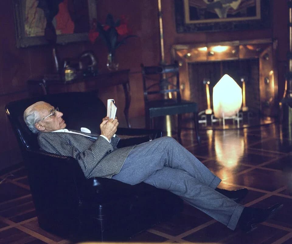 George Cukor - George Cukor at home in Hollywood