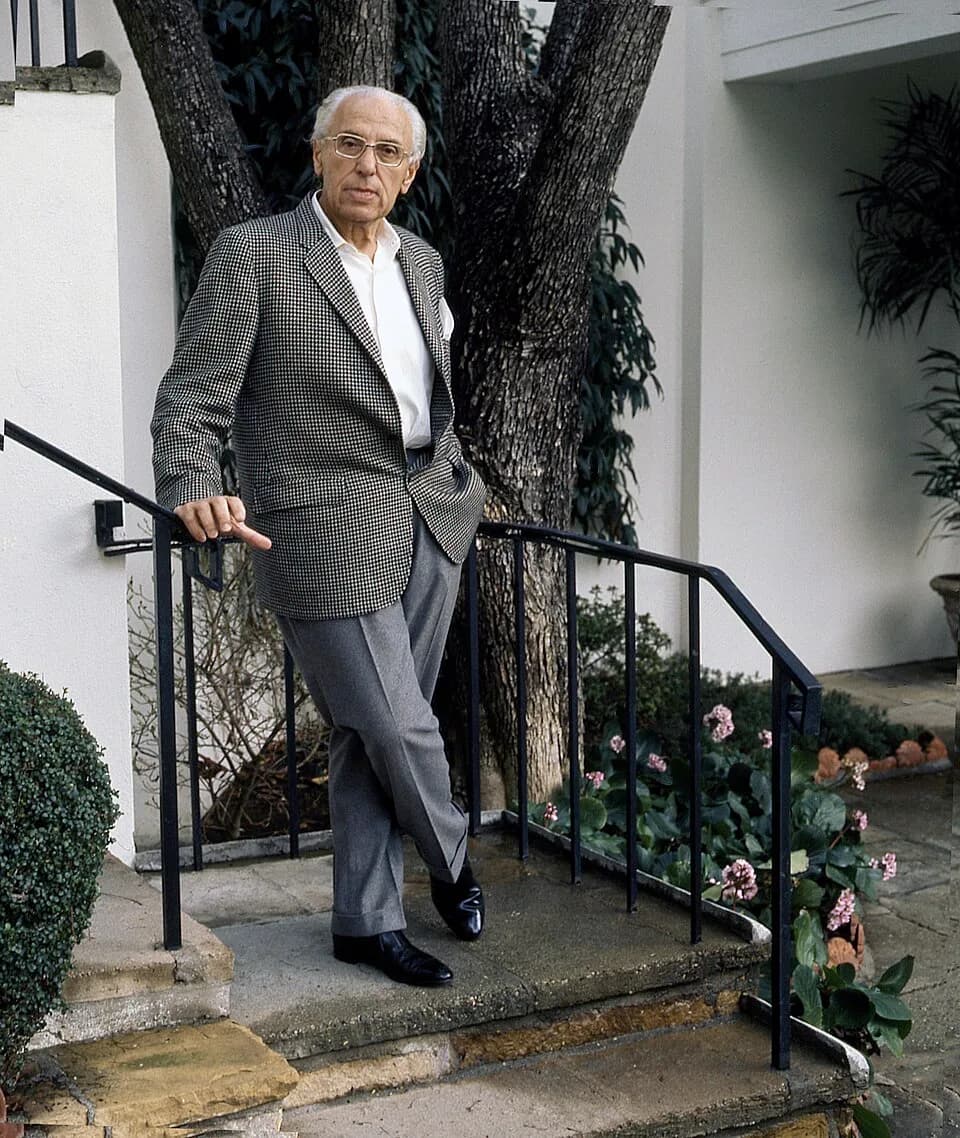 George Cukor - George Cukor in his garden in Hollywood.