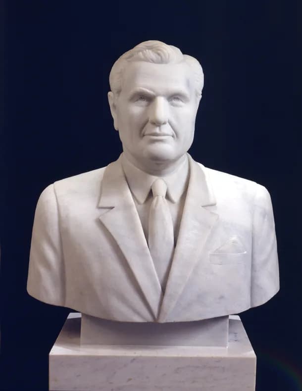 Nelson Aldrich Rockefeller - Vice President Nelson Rockefeller bust from the U.S. Senate collection