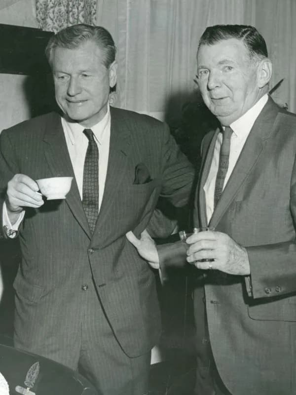 Nelson Aldrich Rockefeller - Gov. Nelson Rockefeller and Majority Leader Earl W Brydges