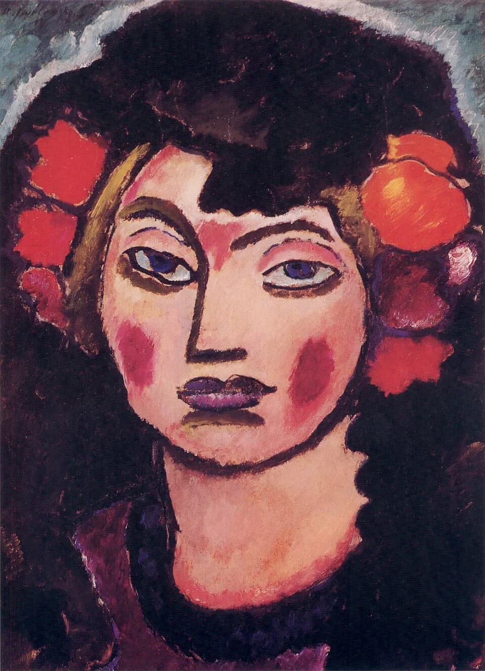 Nelson Aldrich Rockefeller - Alexej von Jawlensky Spanisches Mädchen.jpg