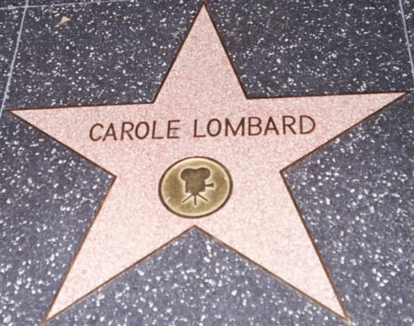 Carole Lombard - Photograph of star on the Hollywood Walk of Fame, for the actress Carole Lombard.

Photograph was taken by User:Rossrs in August 1995.
