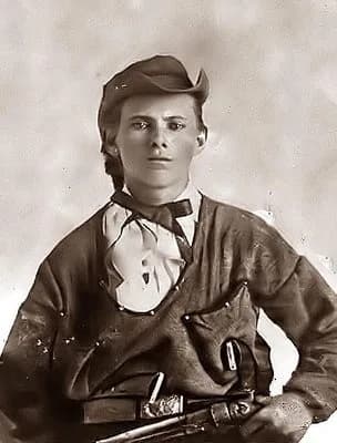 Jesse James - Jesse James (approx. 16 yrs. of age), Missouri bushwhacker riding with Bloody Bill Anderson.
