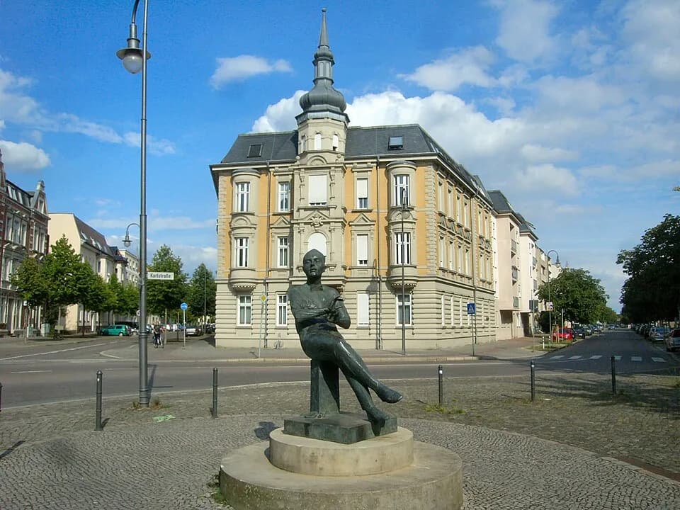 Kurt Weill - Dessau, Kurt-Weill-Denkmal von Bernd Göbel