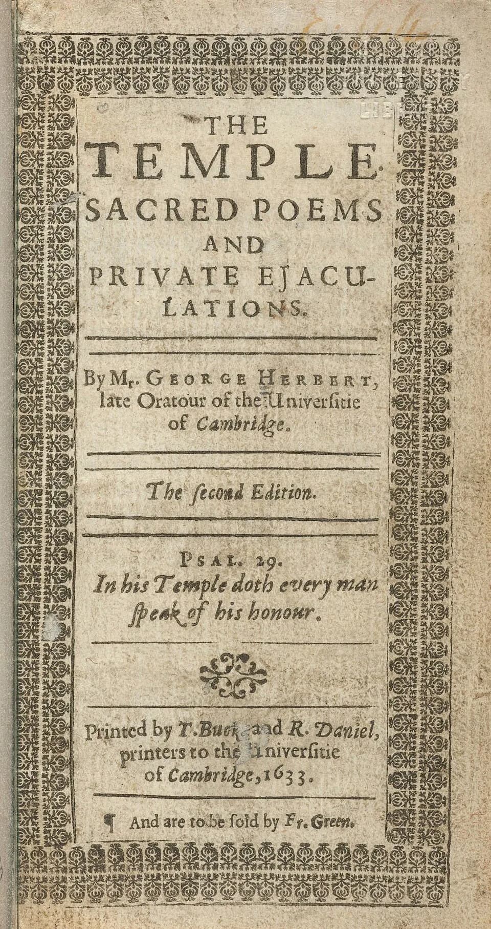 George Herbert - Houghton STC 13185 - Temple, Sacred Poems.jpg
