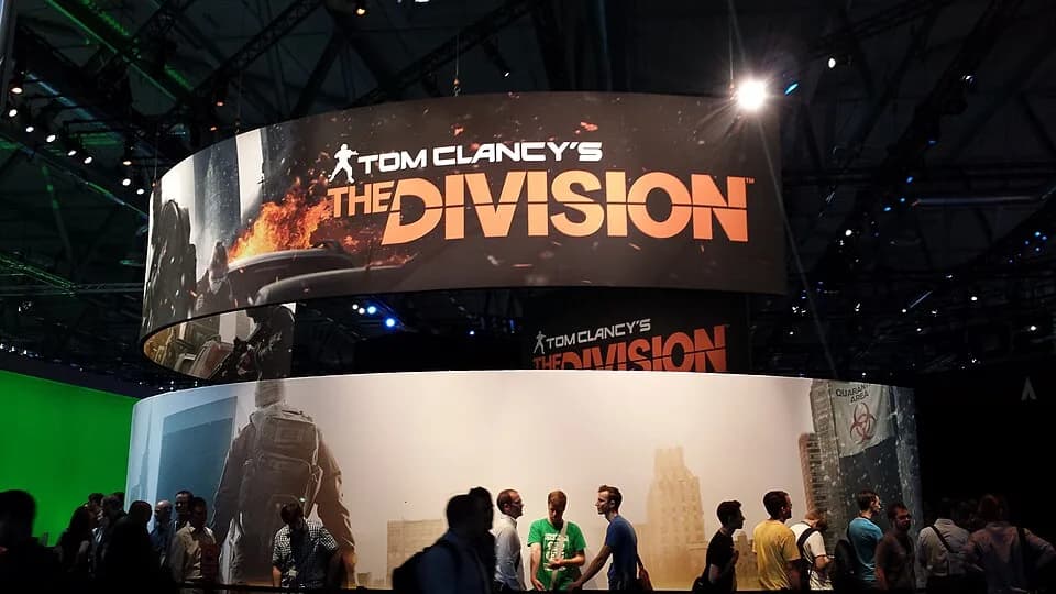Tom Clancy - Tom Clancy's The Division booth during Gamescom 2013