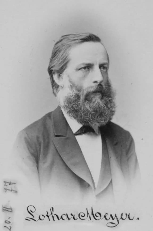 Lothar Meyer - Lothar Meyer (* 19. August 1830 in Varel; † 11. April 1895 in Tübingen)