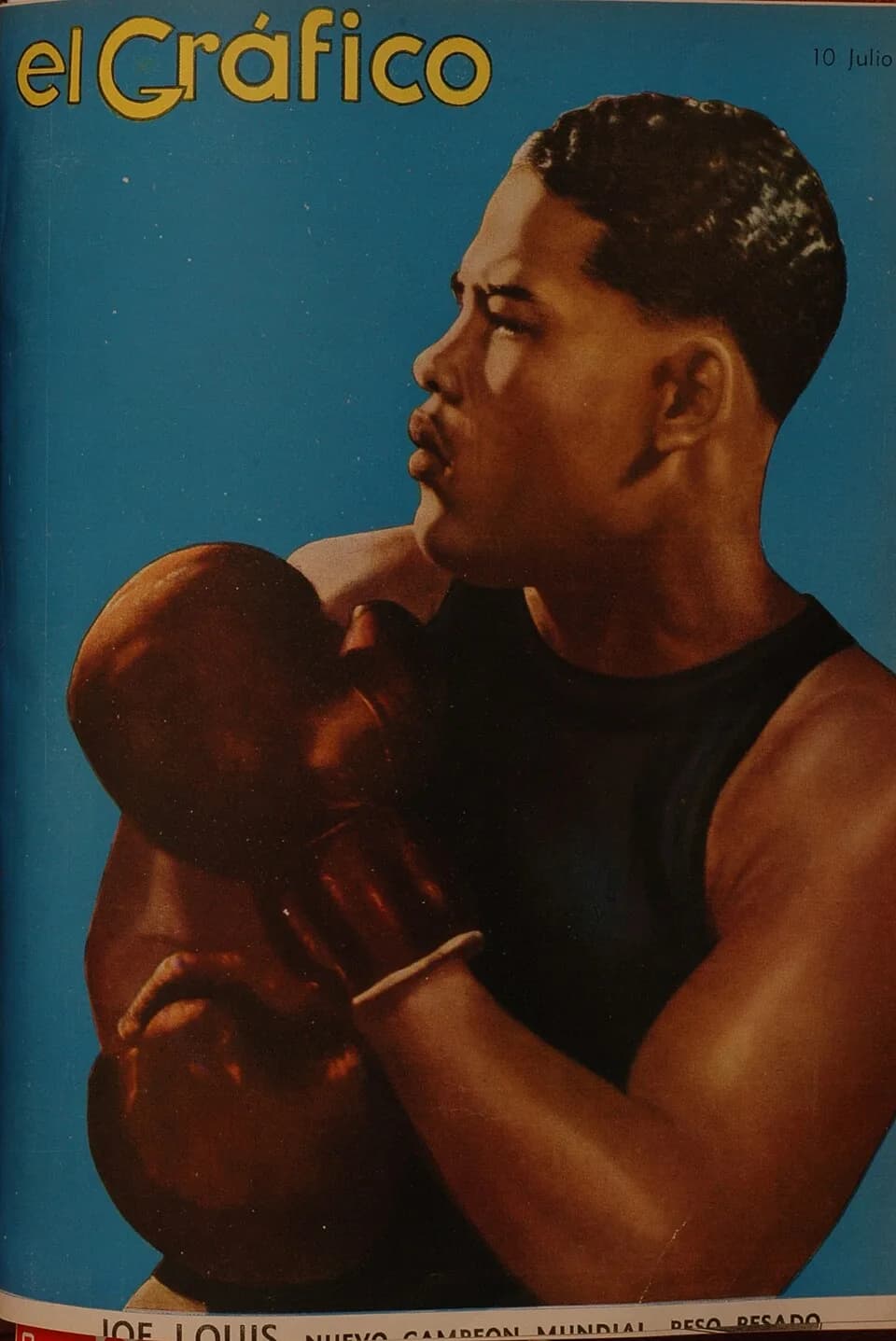 Joe Louis - El Grafico del 10 de Julio de 1937. Edicion 939
